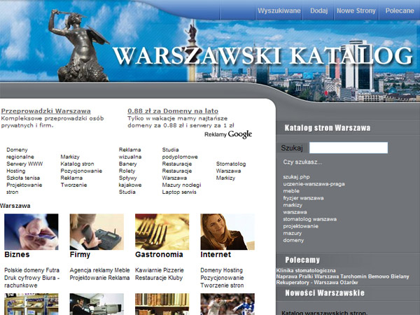 Katalog Warszawa