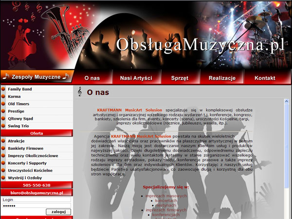 Obsługa muzyczna