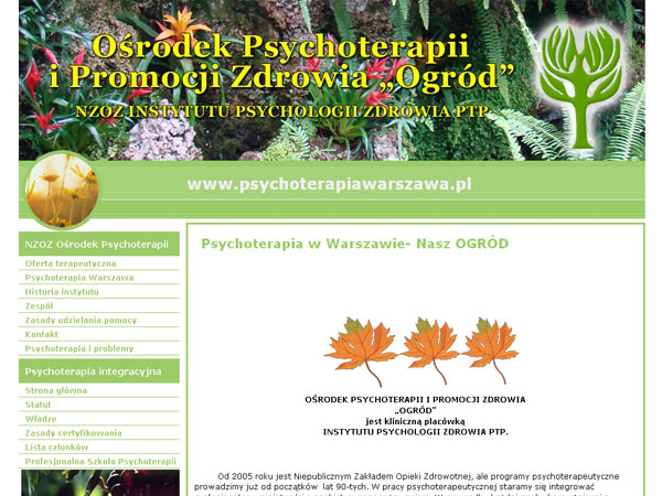 Psychoterapia Warszawa