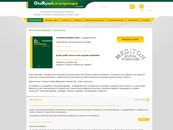 Otorynolaryngologia