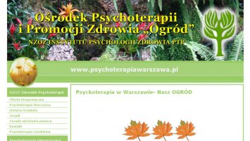 Psychoterapia Warszawa