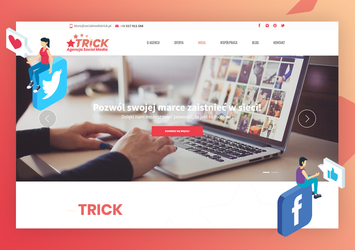 TRICK - Agencja social media