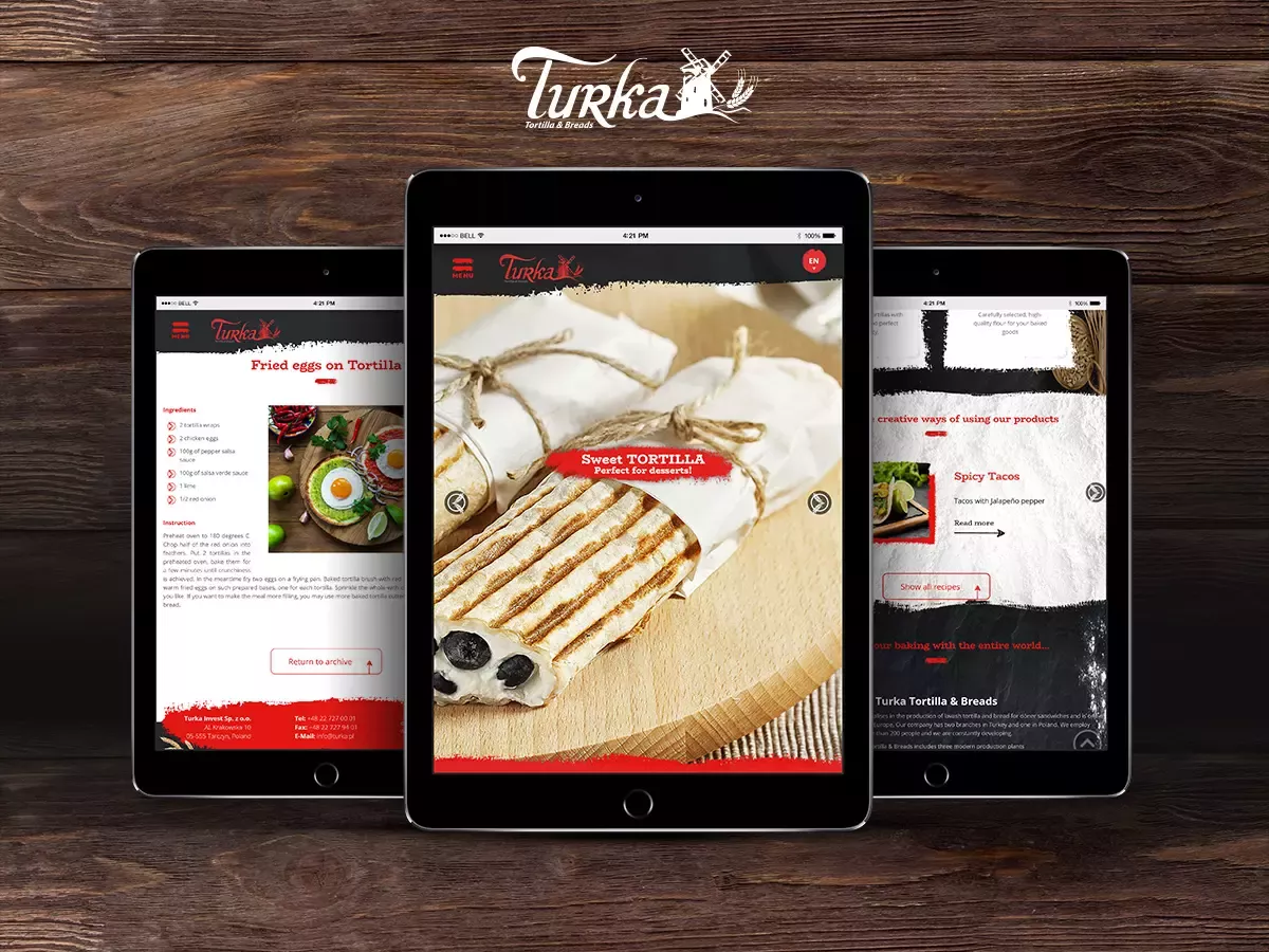 Turka - producent tortilli